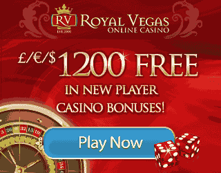 $/£€1200 Free Bonus - Royal Vegas Casino